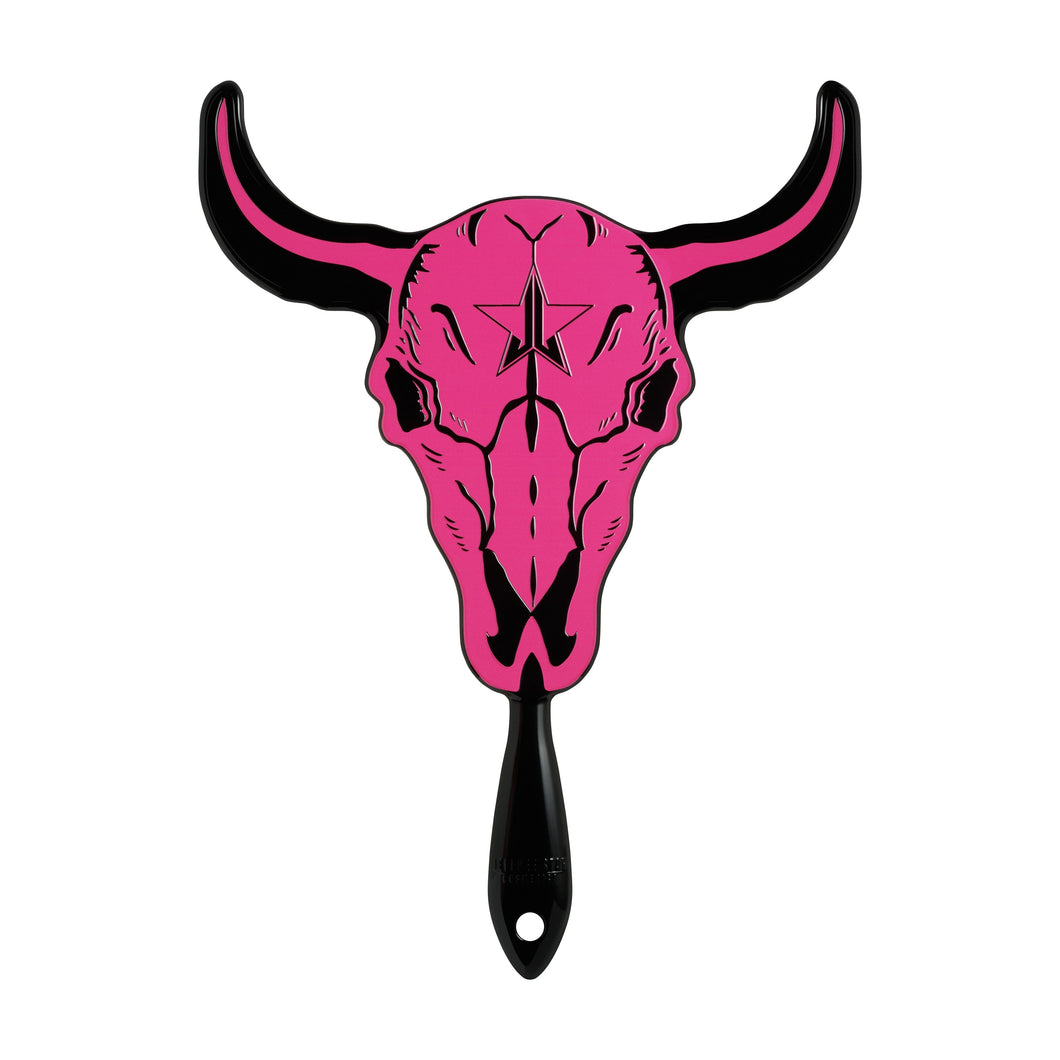 PREVENTA - Hand Mirrors Ranch Skull pink
