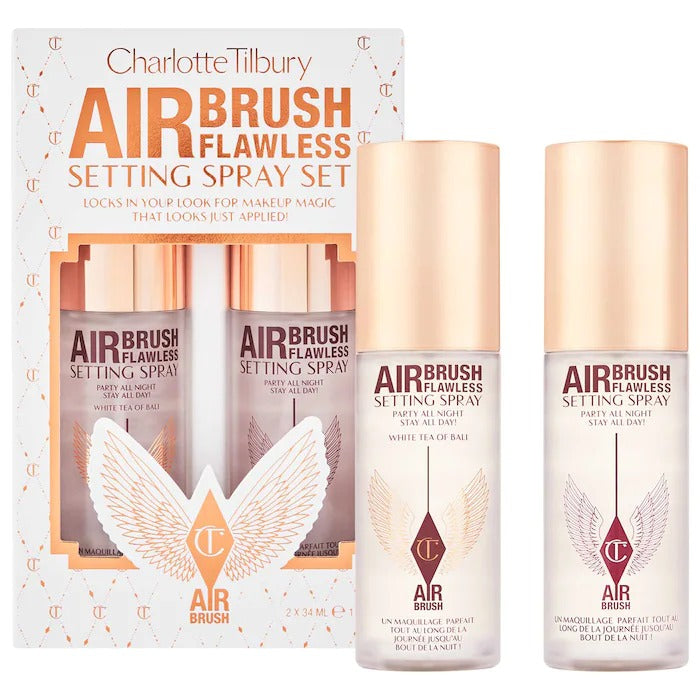 ||PREVENTA|| Charlotte Tilbury - Mini Airbrush Flawless Setting Spray Duo Set