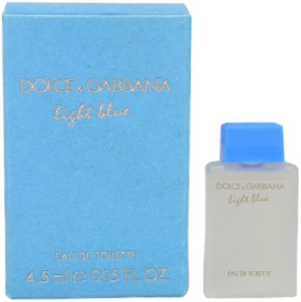 DOLCE GABBANA Light Blue Eau de Toilette Mini for Women 4.5 ml
