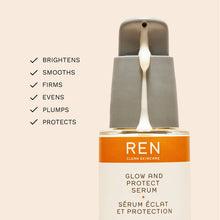 Cargar imagen en el visor de la galería, Glow and Protect Serum - REN CLEAN SKINCARE
