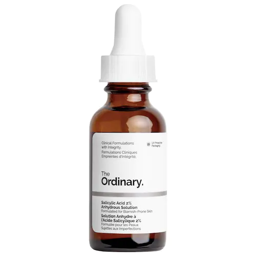 Salicylic acid 2% anhydrous solution - The ordinary