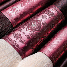 Cargar imagen en el visor de la galería, Splendid Series-15 PCS Classic Makeup Brush Set RED
